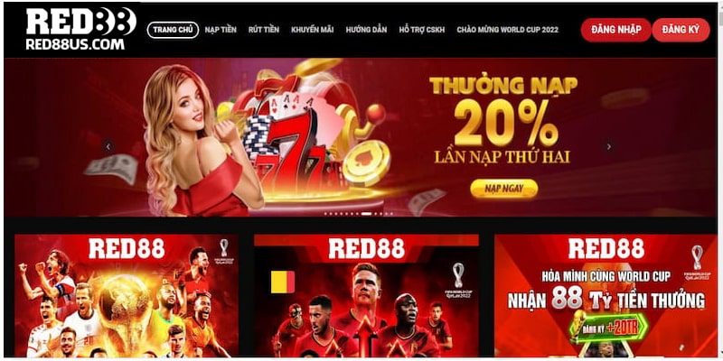 Khuyến mãi Red88 giúp người chơi tăng thêm vốn khi chơi cá cược