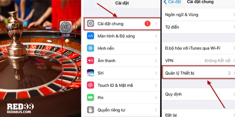 Cách cài đặt Baccarat app cho điện thoại IOS