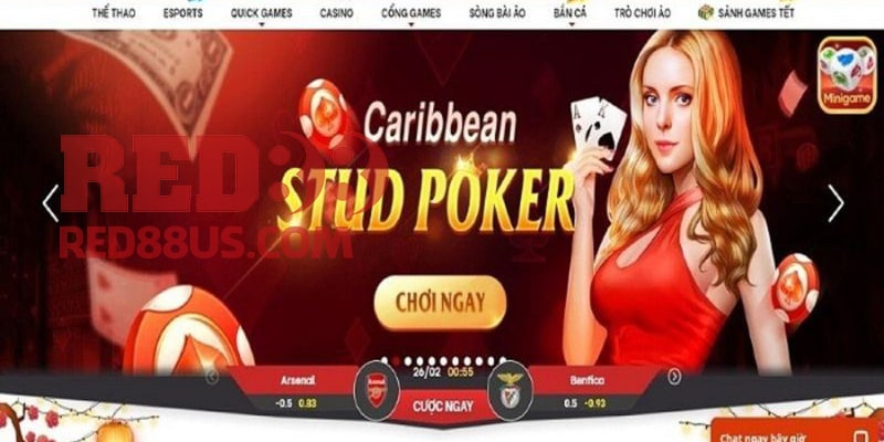 Red88 - điểm đến uy tín dành cho những người đam mê Poker online ăn tiền